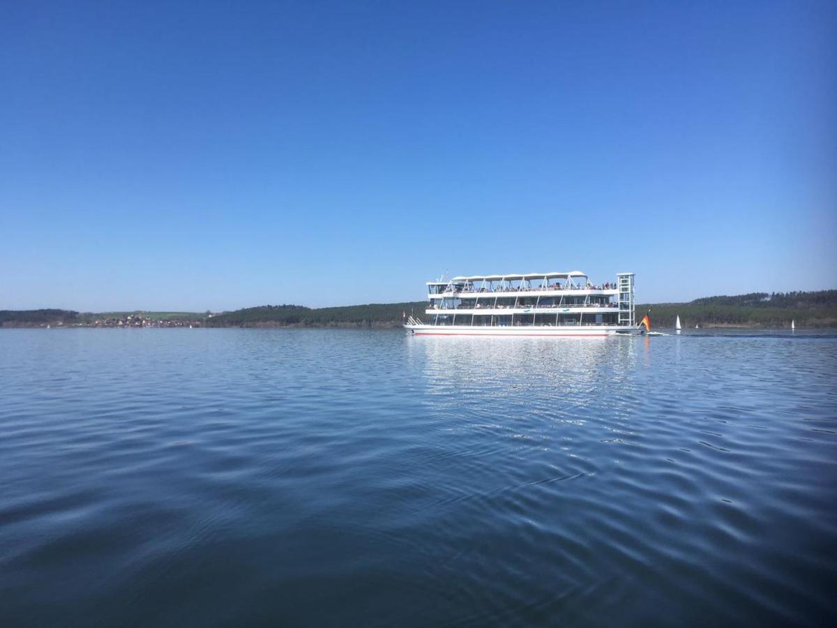 Ferienwohnung Fraenkisches Seenland - Fewo Antje Mitteleschenbach Dış mekan fotoğraf